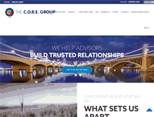 Tablet Screenshot of coregroupusa.com